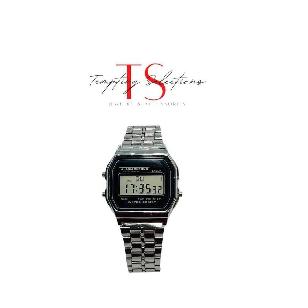 Stainless Steel Digital Watch Will E88b